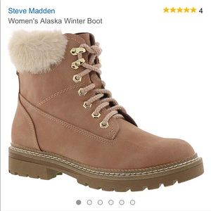 Women’s Steve Madden Alaska Boots Pink